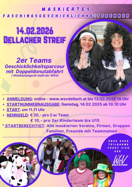 Maskierter Geschicklichkeitslauf